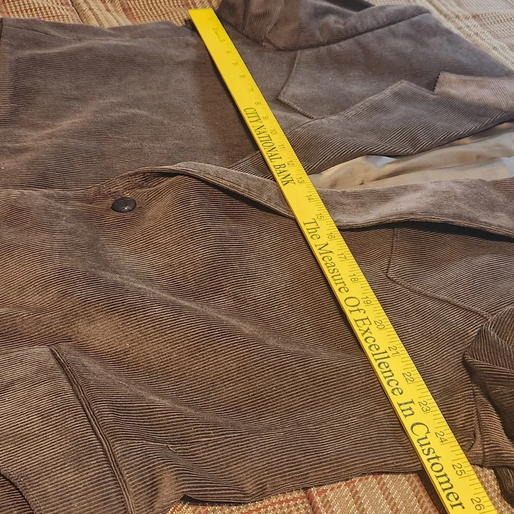 Circle S Corduroy Western Blazer 48L Brown Corduroy Sport Coat Ranch Dallas NWT